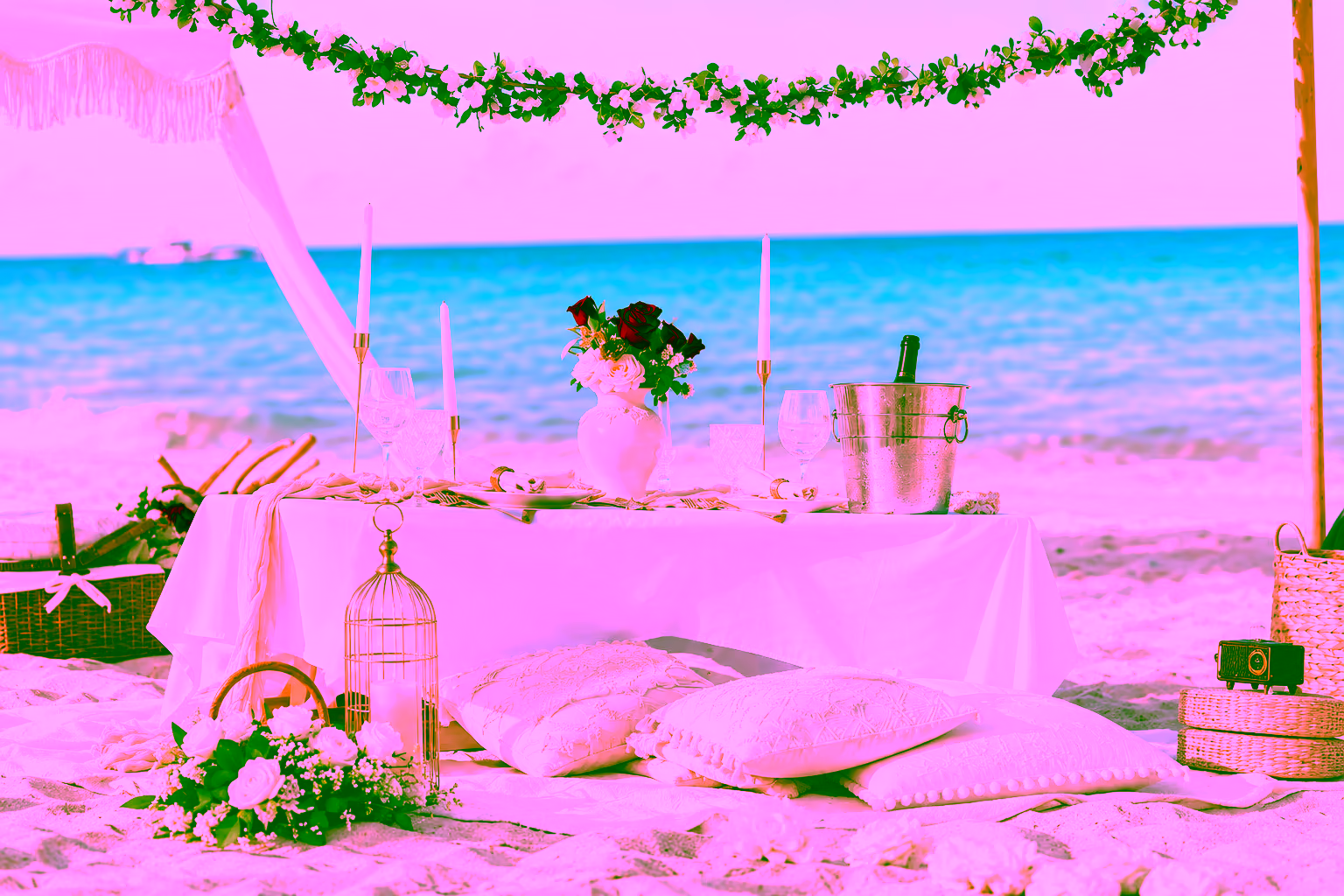 Montaje privado en la playa en Tulum y Riviera Maya 1