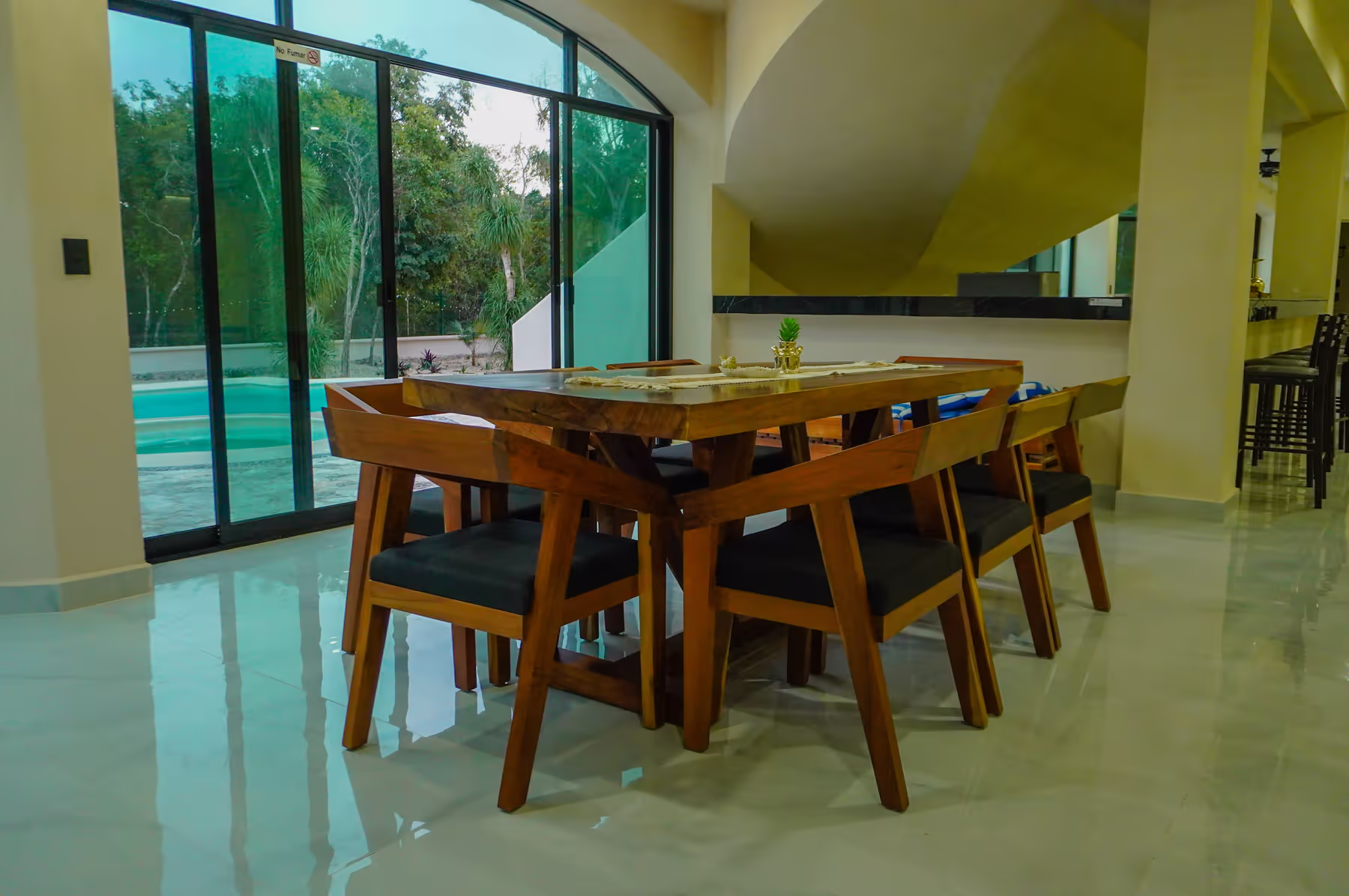 Renta de Villa de Lujo en Akumal de 9 Recámaras para 28 Huéspedes photo 15