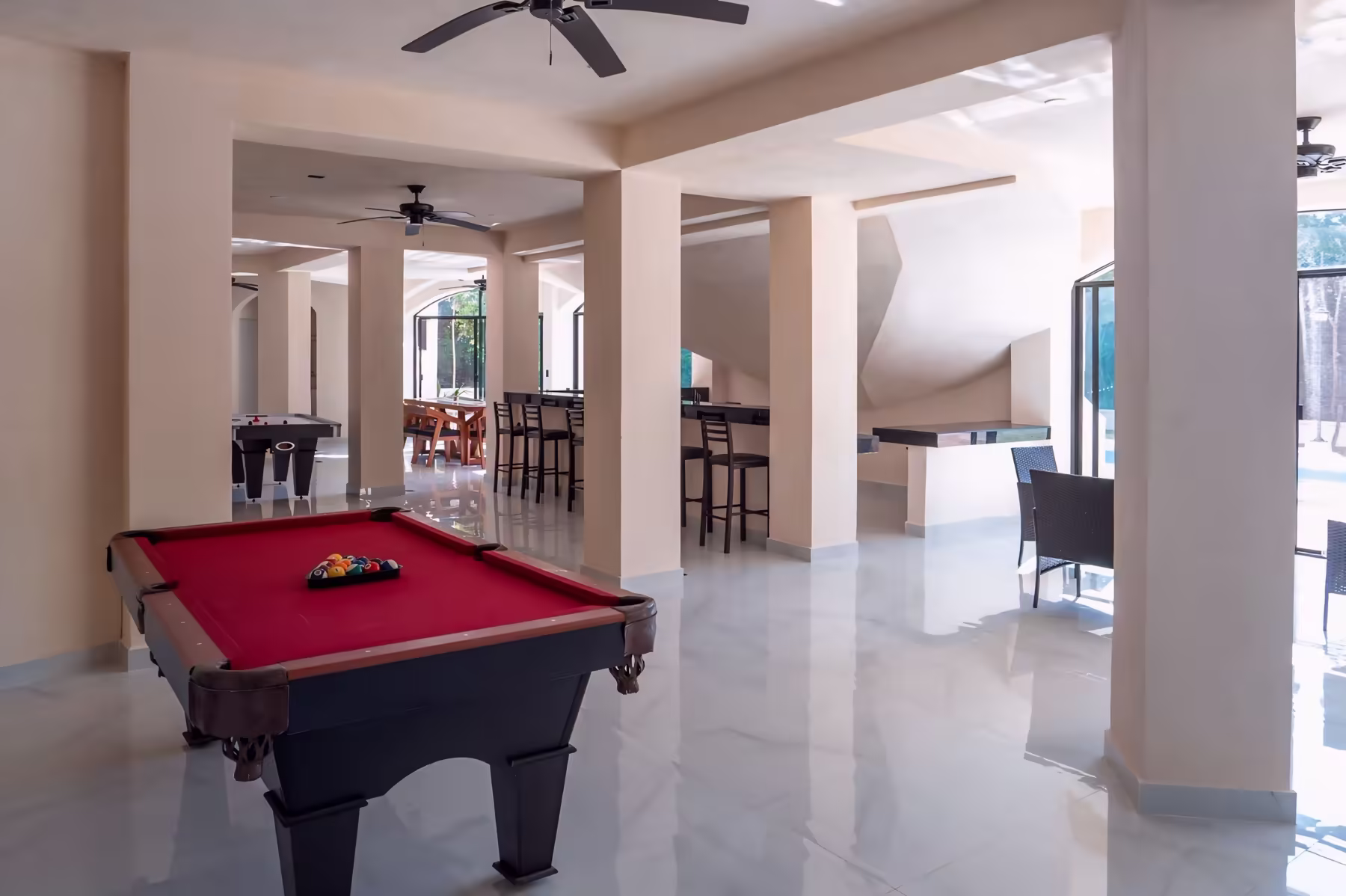 Renta de Villa de Lujo en Akumal de 9 Recámaras para 28 Huéspedes photo 33